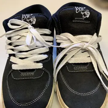 VANS HALF CAB 블랙 스니커즈