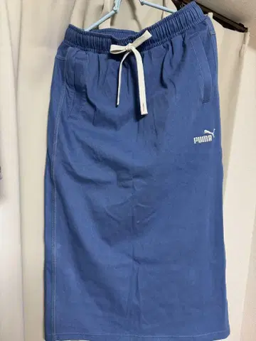 PUMA 블루 스커트