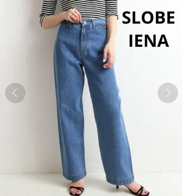 슬로브 이에나 Le Denim 와이드 배기 데님 팬츠