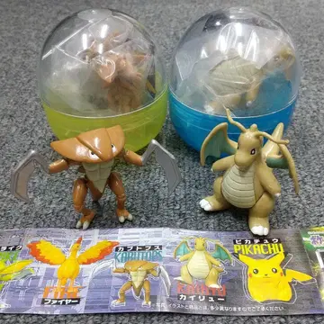 포켓몬스터 액션 피규어 2 [BANDAI] 2종 세트