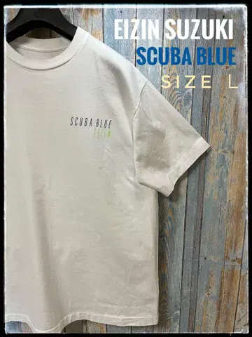 EIZIN SUZUKI SCUBA BLUE 티셔츠 SIZE L