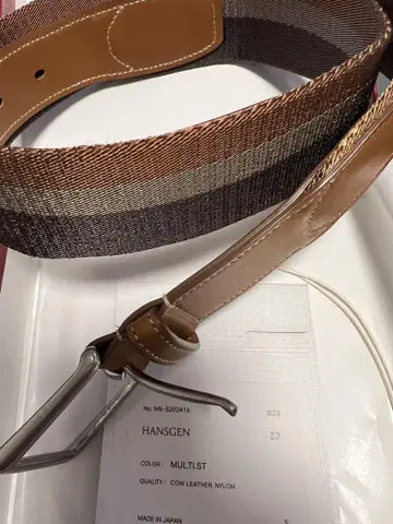 NICENESS 25aw HANSGEN 32