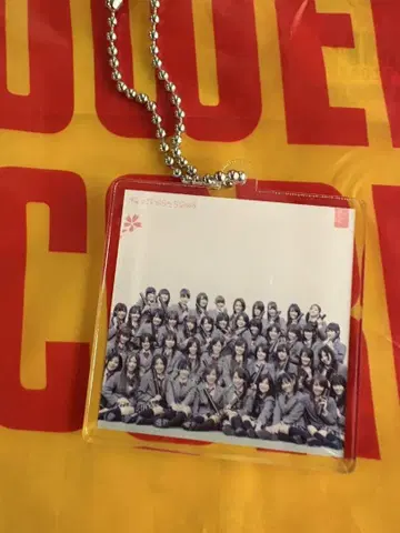 벚꽃잎 AKB48 자켓 사진 아크릴 키링