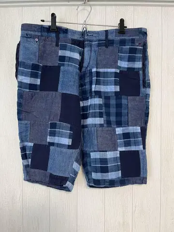 TOMY HILFIGER DENIM 패치워크 숏팬츠