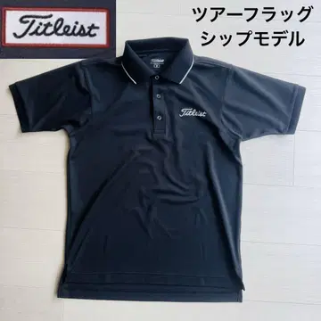 투어 모델 타이틀리스트 Titleist 골프 셔츠 M 화이트 프로 사양