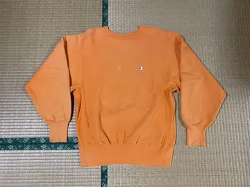 90's MADE IN USA CHAMPION 리버스 위브 오렌지 M