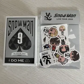 Snow Man 스노치루 스티커 & 트럼프