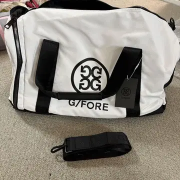 G/FORE 보스턴 백 화이트 블랙