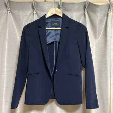 GREEN LABEL RELAXING 네이비 테일러드 자켓