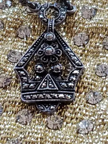 마커사이트 은제 목걸이