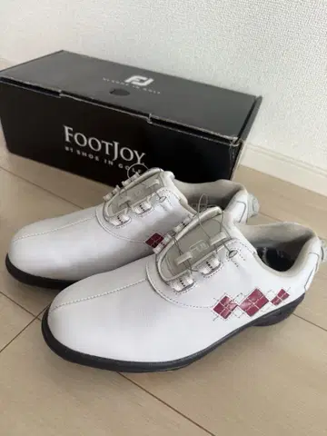 미사용품 FootJoy 클로저 골프화 24 cm 와이드
