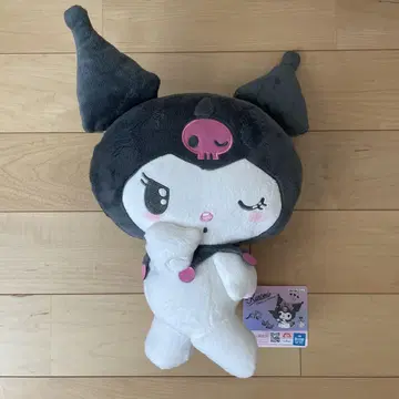 쿠로미 뒤돌아보는 비밀 BIG 봉제인형 약 30cm