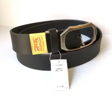 미사용*Levi's 가죽 벨트 블랙 40cm 폭