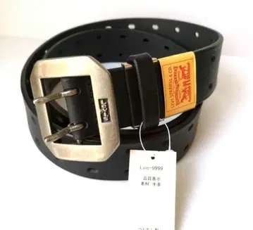 미사용*Levi's Genuine Leather 벨트 블랙 40cm 폭