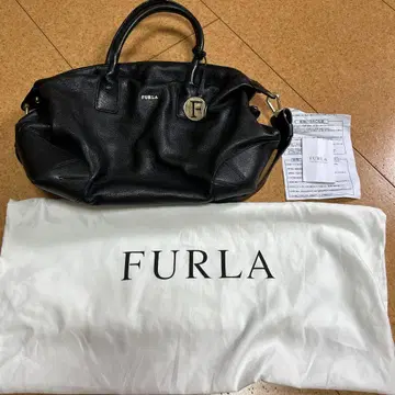 FURLA 블랙 핸드백