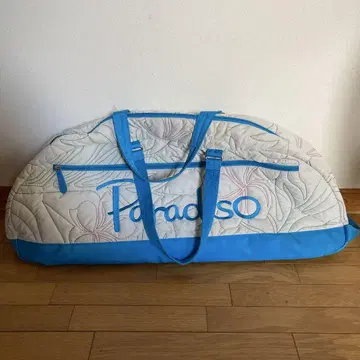 Paradiso 테니스 라켓 가방 화이트/블루