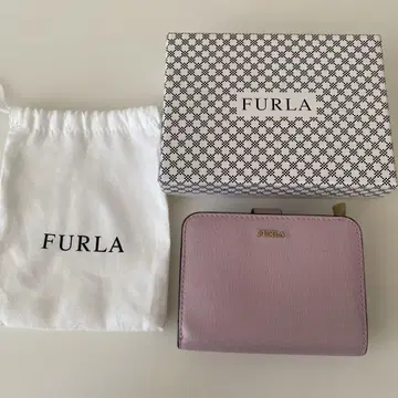 FURLA 핑크 반지갑 보관 주머니 박스 포함