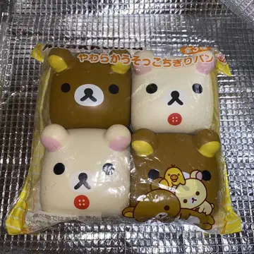 리락쿠마 말랑말랑 엉터리 뜯어먹는 빵 스퀴즈