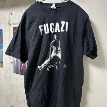 FUGAZI t셔츠 L사이즈 Minor Threat BLACK FLAG