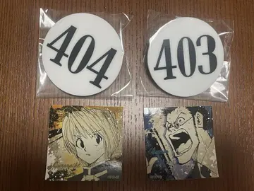 HUNTER x HUNTER 번호판 아크릴 배지 크라피카 레오리오