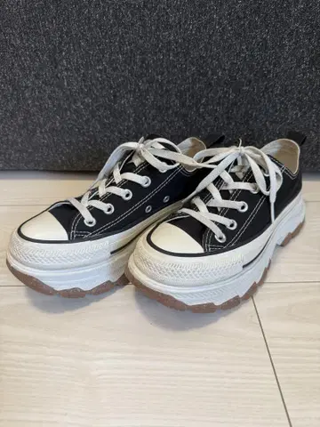 컨버스 통굽 스니커즈 23cm