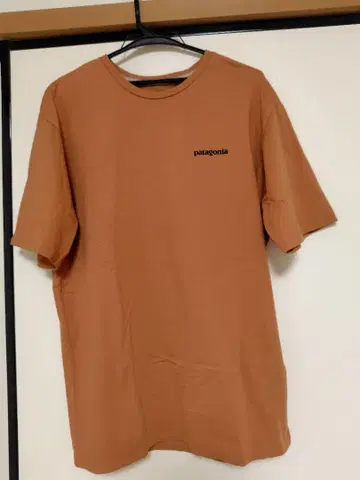 patagonia 브라운 티셔츠