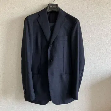 RING JACKET 다크 네이비 테일러드 자켓 사이즈 46
