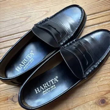 HARUTA 로퍼 블랙 27.5