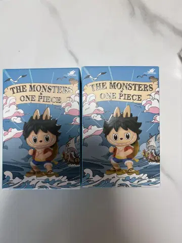 THE MONSTERS x ONE PIECE 루피 피규어 2세트