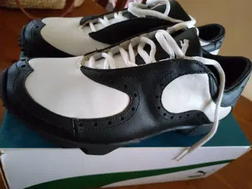 PUMA 골프화 화이트/블랙
