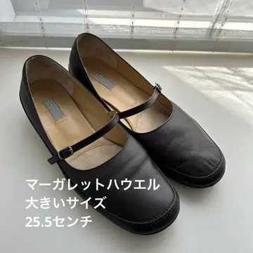 마가렛호웰 로우힐 브라운 빅 사이즈 25.5cm