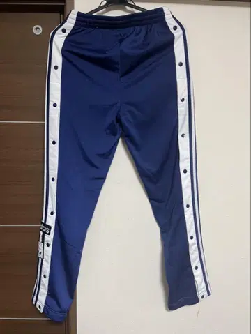 adidas 네이비 트랙 팬츠 사이드 버튼