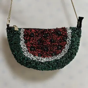 ZARA 수박 디자인 숄더백