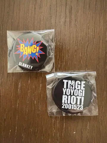 BlanKey x 미셸 POP-UP STORE 회장 한정 캔뱃지 2개