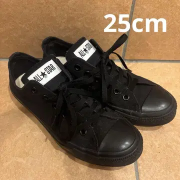 CONVERSE 25cm 캔버스 올스타 OX 블랙