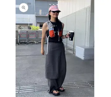 A.subjjject west loop lap pants gray