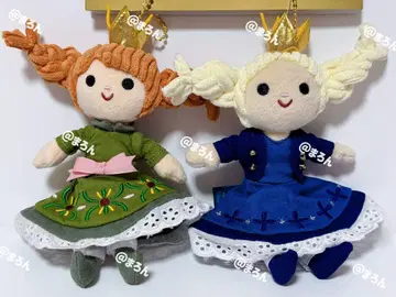 안나 엘사 겨울왕국 봉제 인형 참, 판타지 스프링스 디즈니