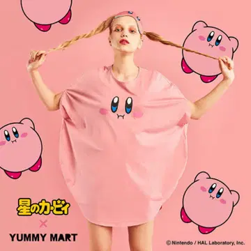 별의 커비 x 야미마트 티셔츠