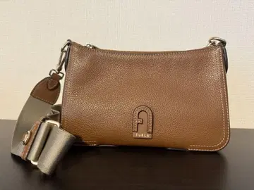[미사용급] FURLA* 파우치 소피아 가죽 크로스바디