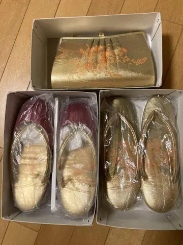 조리, 겨울용 조리, 백 3점 세트