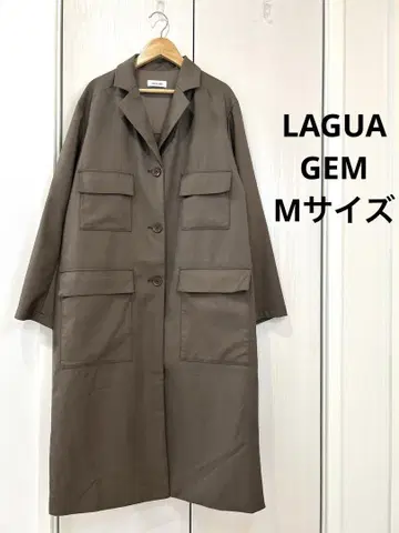 LAGUA GEM 라구아젬/M/브라운 롱 코트