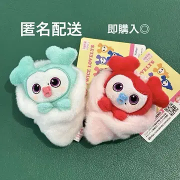 하트 모양 봉제인형 2개 세트