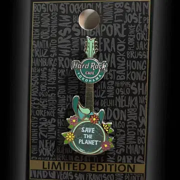 Hard Rock Cafe 한정판 핀 배지 2024 YOKOHAMA