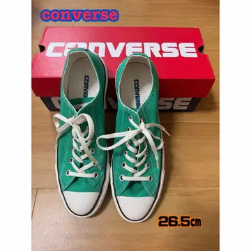 [새상품급] converse 그린 스니커즈 26.5cm