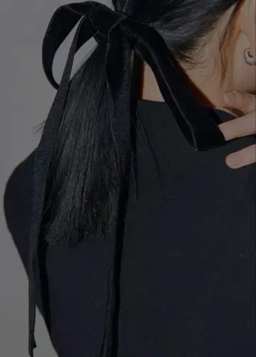 [ AMERI ] VELVET RIBBON HAIR HOOK