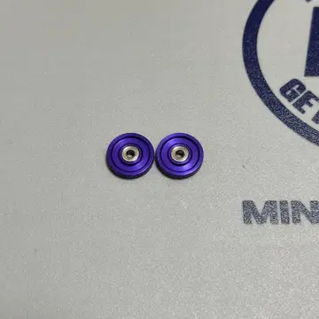 [G8077] 미니 사륜구동 13mm 올 알루미늄 베어링 롤러 바이올렛