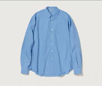 오라리 WASHED FINX TWILL SHIRT