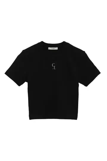 CLANE LOGO CROPPED TIGHT TEE