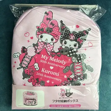 My Melody Kuromi 뚜껑 수납 박스 마이멜로디 쿠로미 산리오