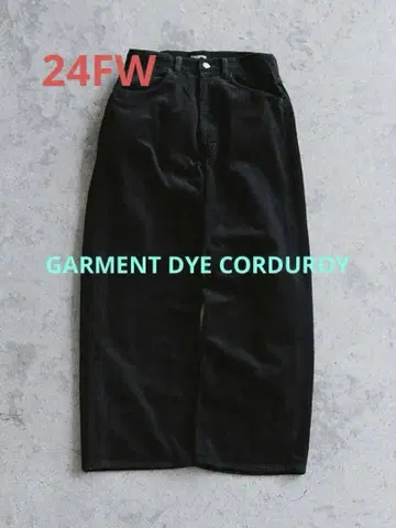 GARMENT DYE CORDUROY